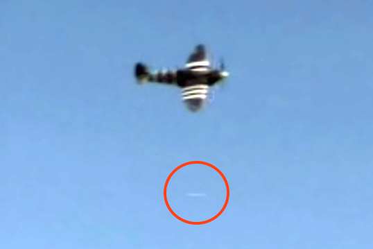 The UFO is believed to have been spotted on the Flog It! programme. Picture: Scott Waring
