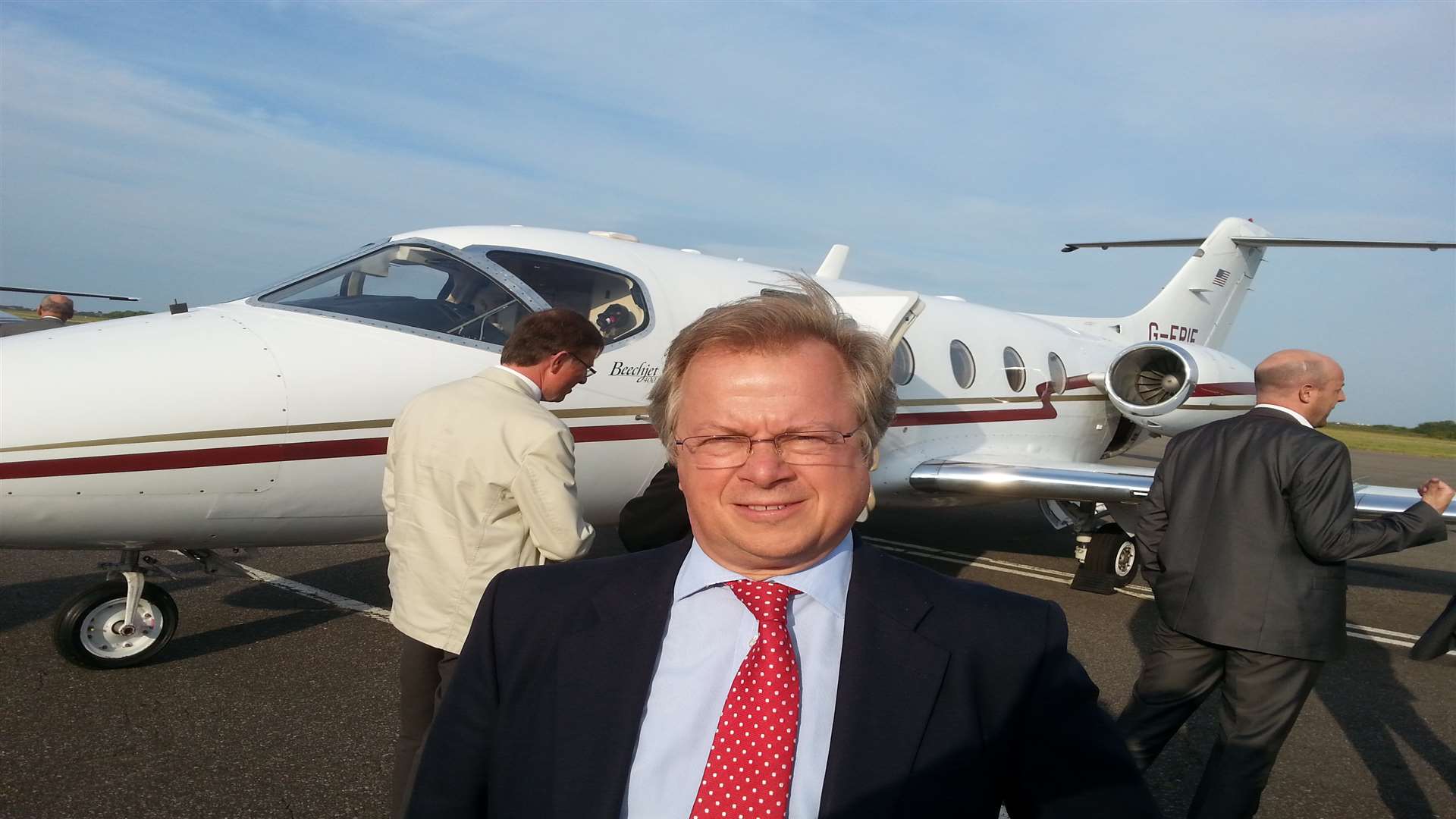 Charles Buchanan, chief executive of Lydd Airport