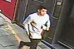 Who is this man? Police want to speak to him following a robbery at a Folkestone arcade in April.