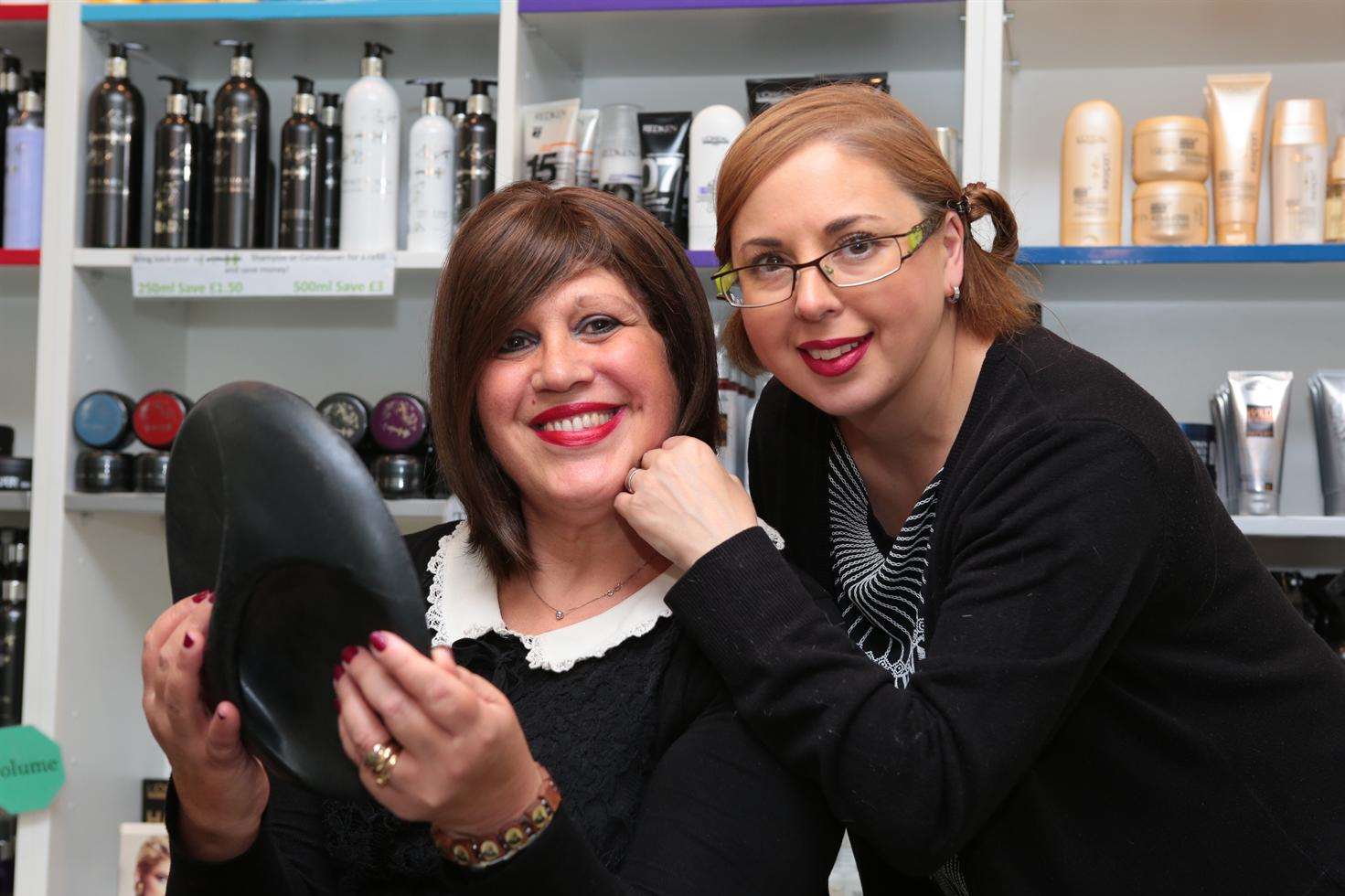 Anthea Mitchell underwent training to fit and source suitable wigs after her friend Marianna Moore was treated for breast cancer.