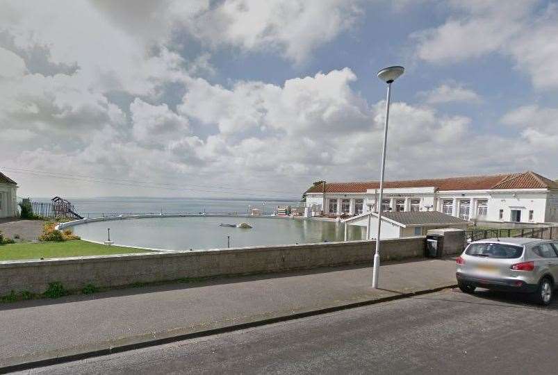 The Ramsgate Boating Pool on the West Cliff is under an application to host a music festival for 3,000 people (12975479)