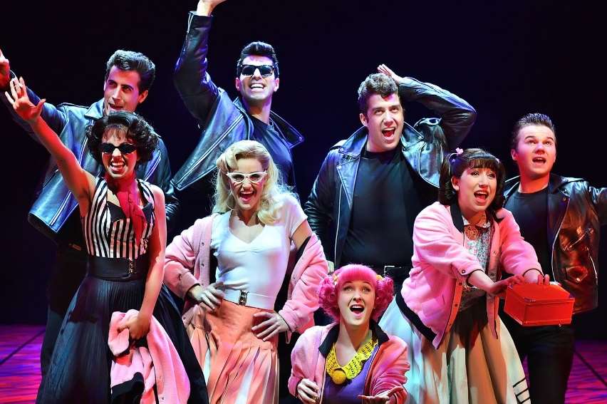 The cast of Grease Picture: Paul Coltas