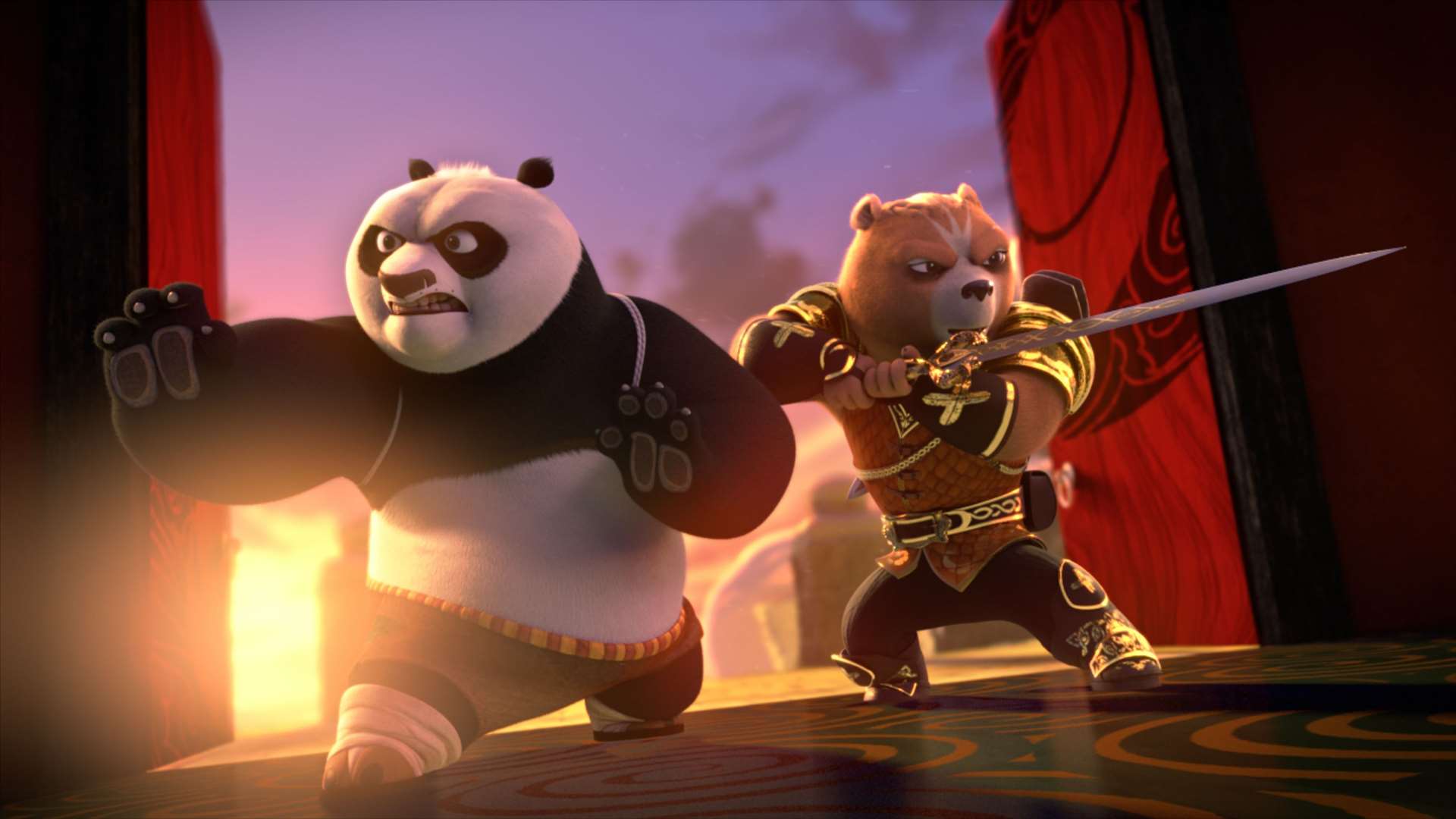 There won't be adverts between children's shows like this film Kung Fu Panda: The Dragon Knight. Picture: PA Photo/Netflix.