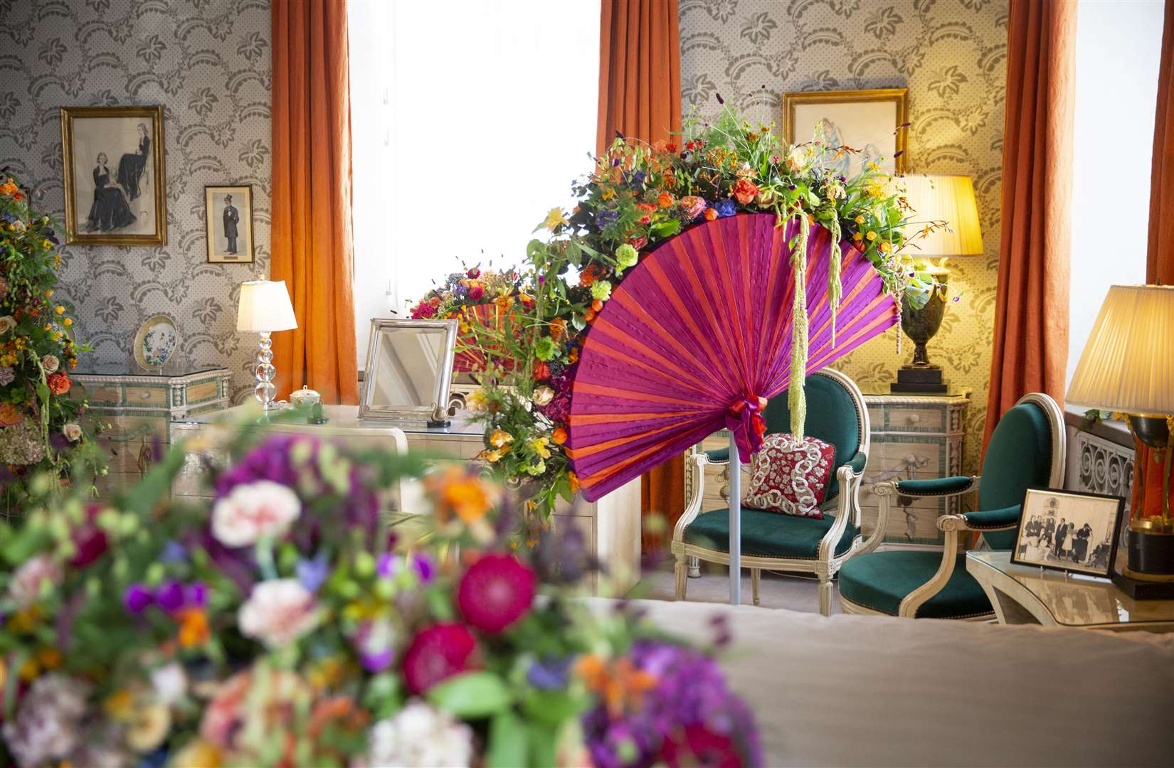 The Leeds castle Festival of Flowers starts this weekend