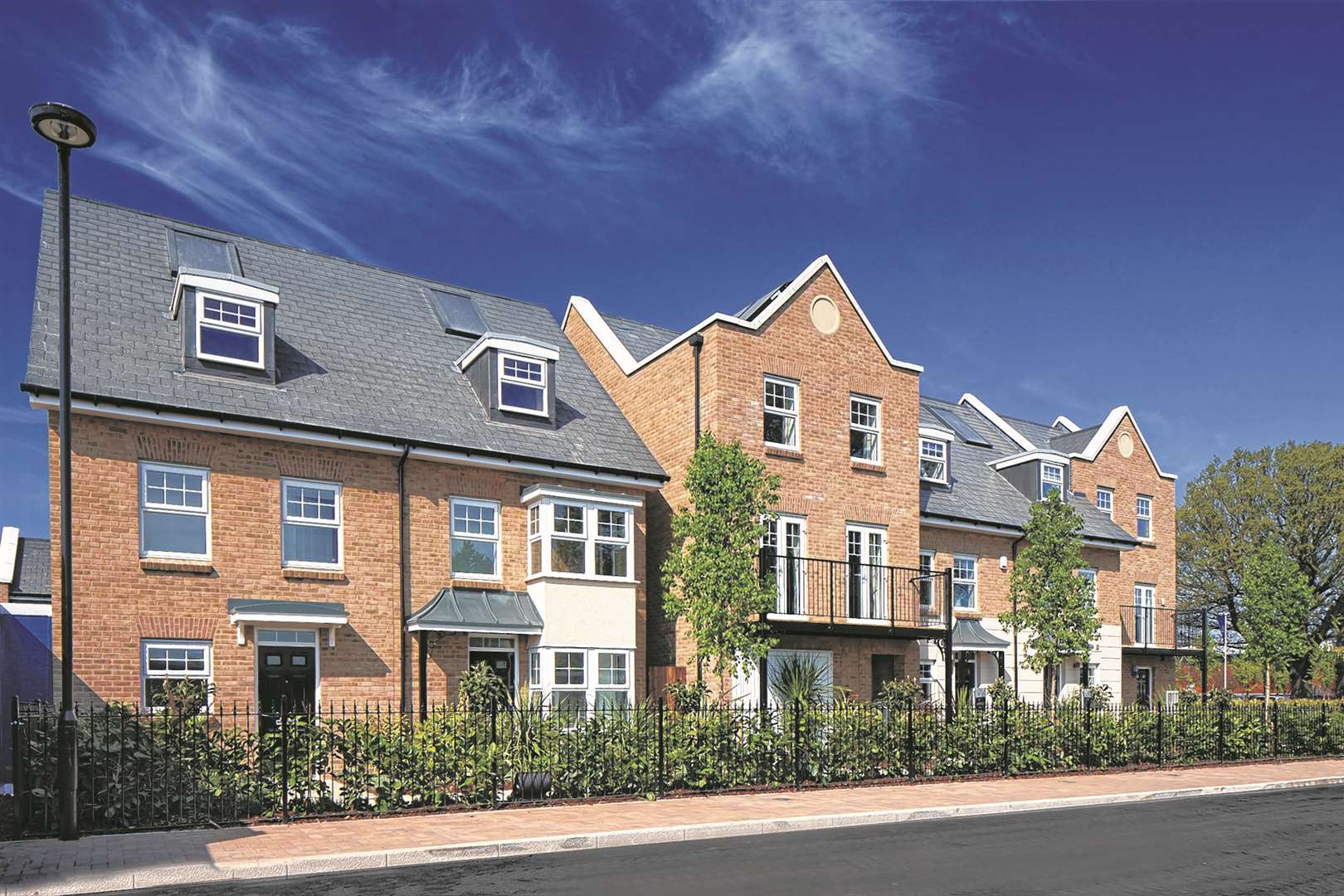 A typical Ward Homes development