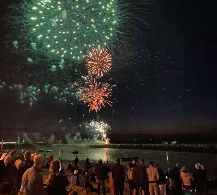 A firework display is expected to bring the Herne Bay Festival to a close again this year. Picture: Joe Fidock