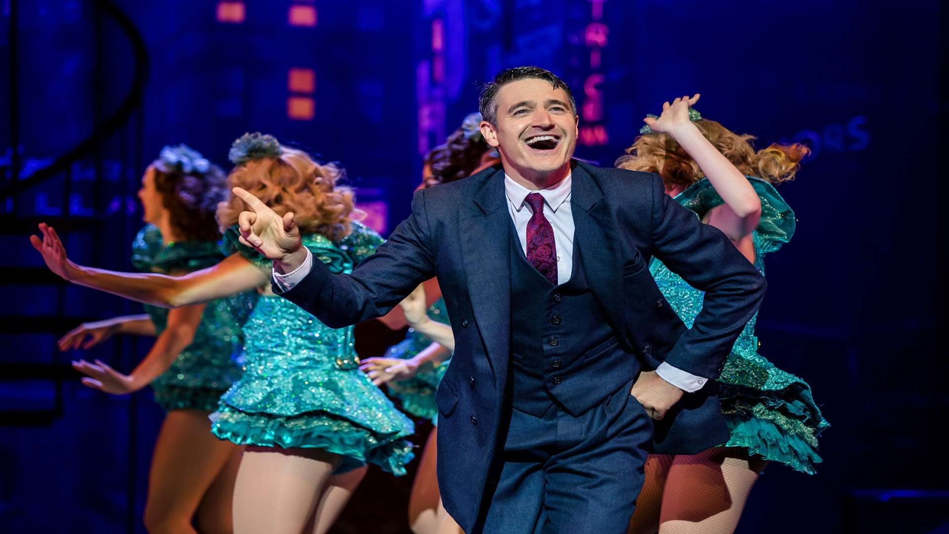 Casualty and Strictly star Tom Chambers is in the musical Crazy For You at Canterbury and Dartford Picture: Richard Davenport