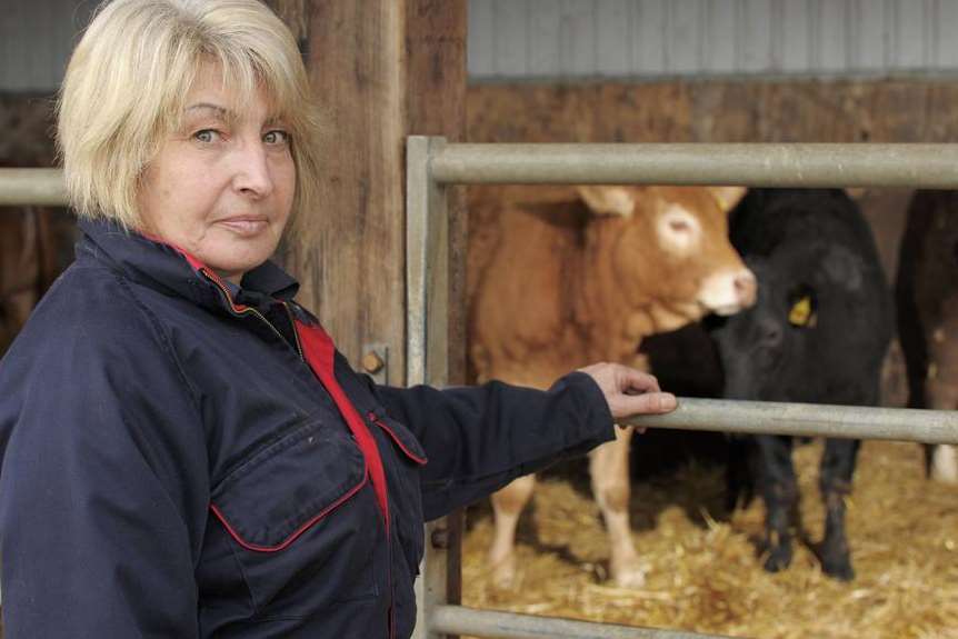 Westlands School farm technician Sue Hodgkinson