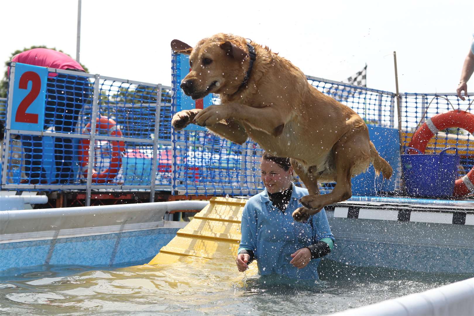 Ready to dive in to the Kent County Show? Picture: John Westhrop