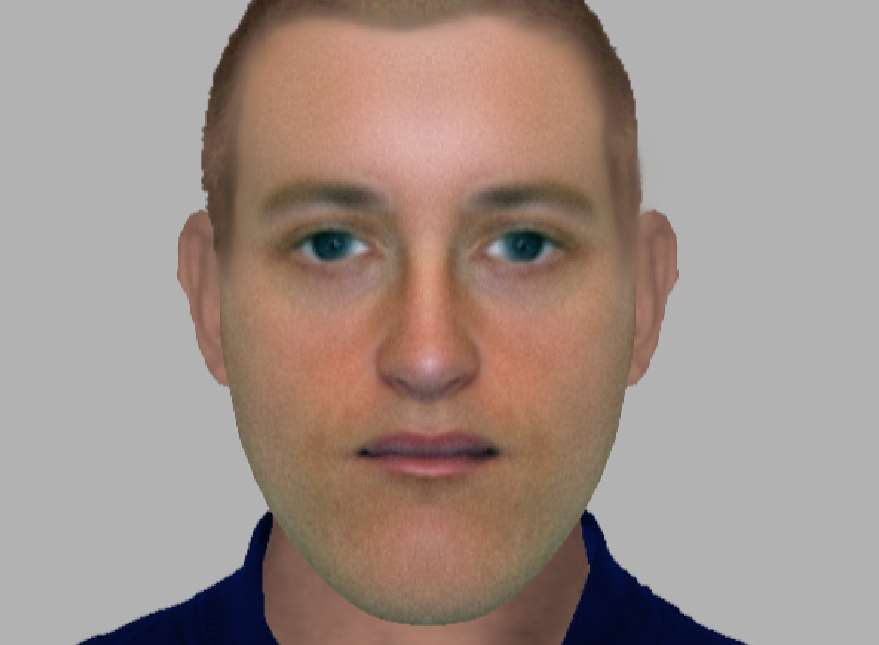 An e-fit of the man police wish to speak to