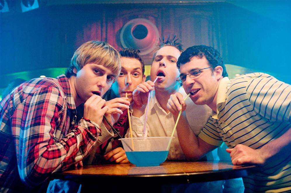 It is thought the incidents were inspired by a scene in the new Inbetweeners 2 film