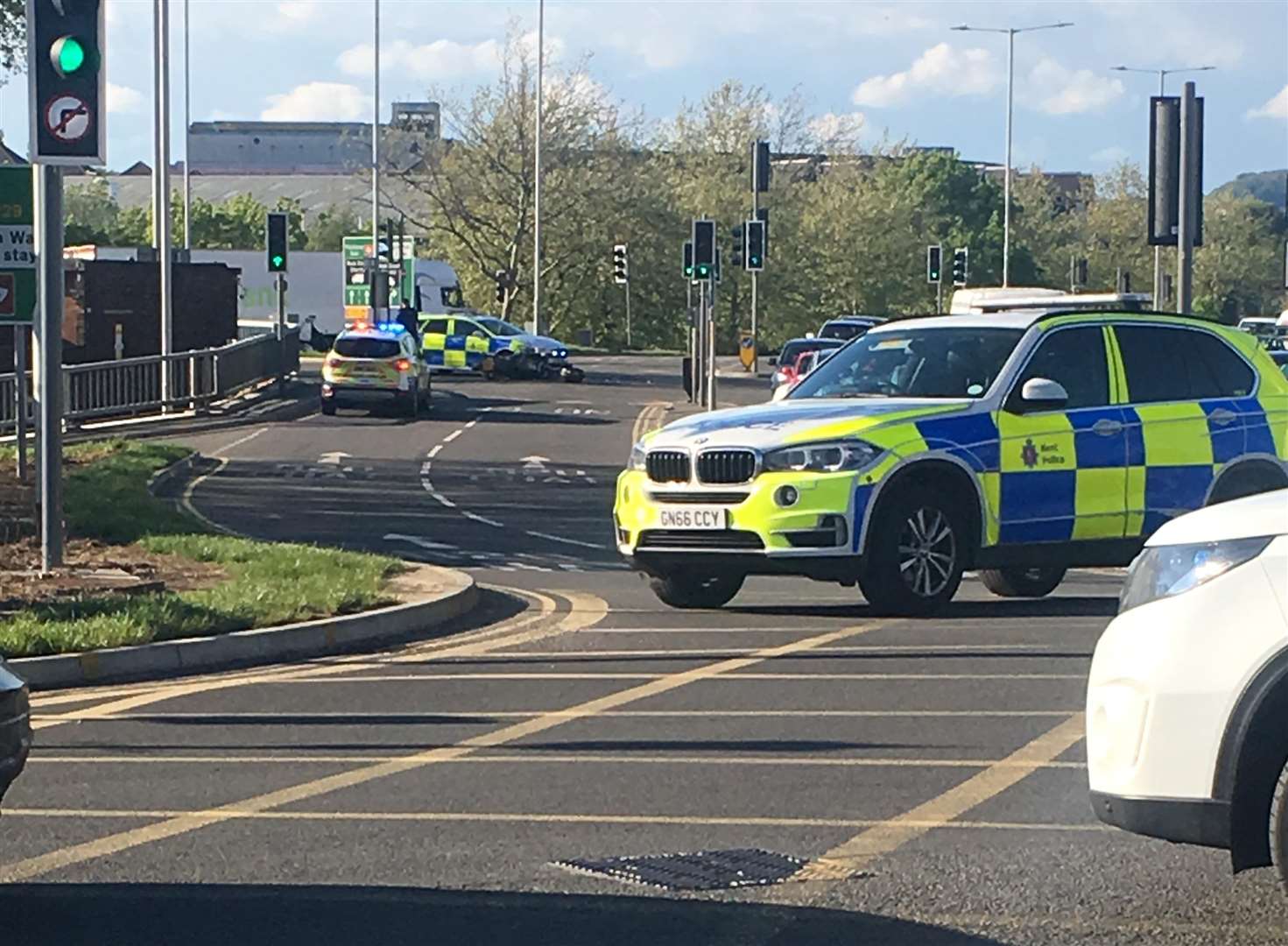 Police are at the scene in Fairmeadow, Maidstone
