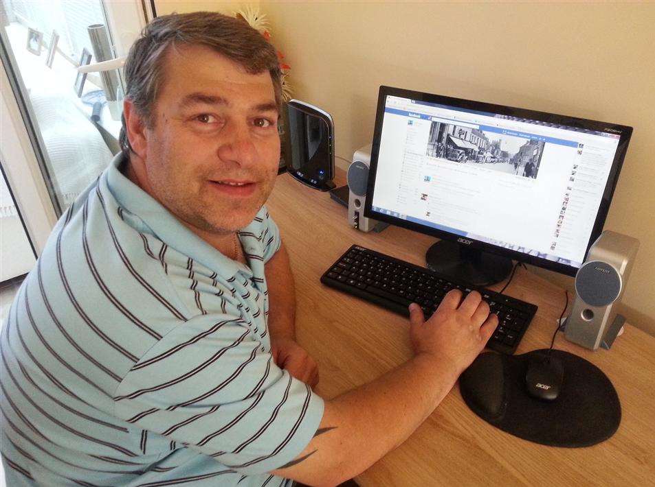 Mark Foster says people have gone 'mental' for The ME Sittingbourne Post Code Group which he created on Facebook