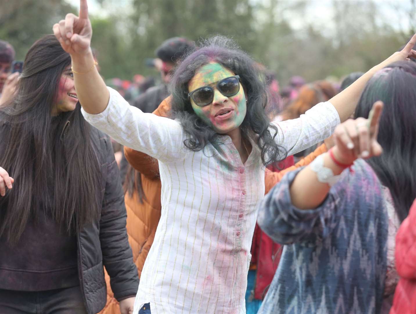 Holi is the Hindu festival of colours. Picture: Andy Barnes