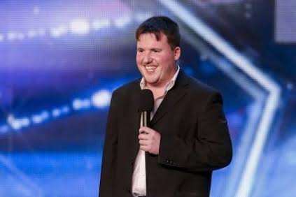 Paul Manners performing on Britain's Got Talent