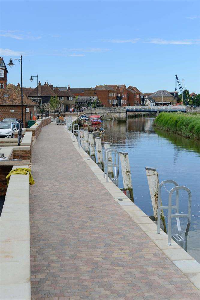 New look of The Quay in Sandwich