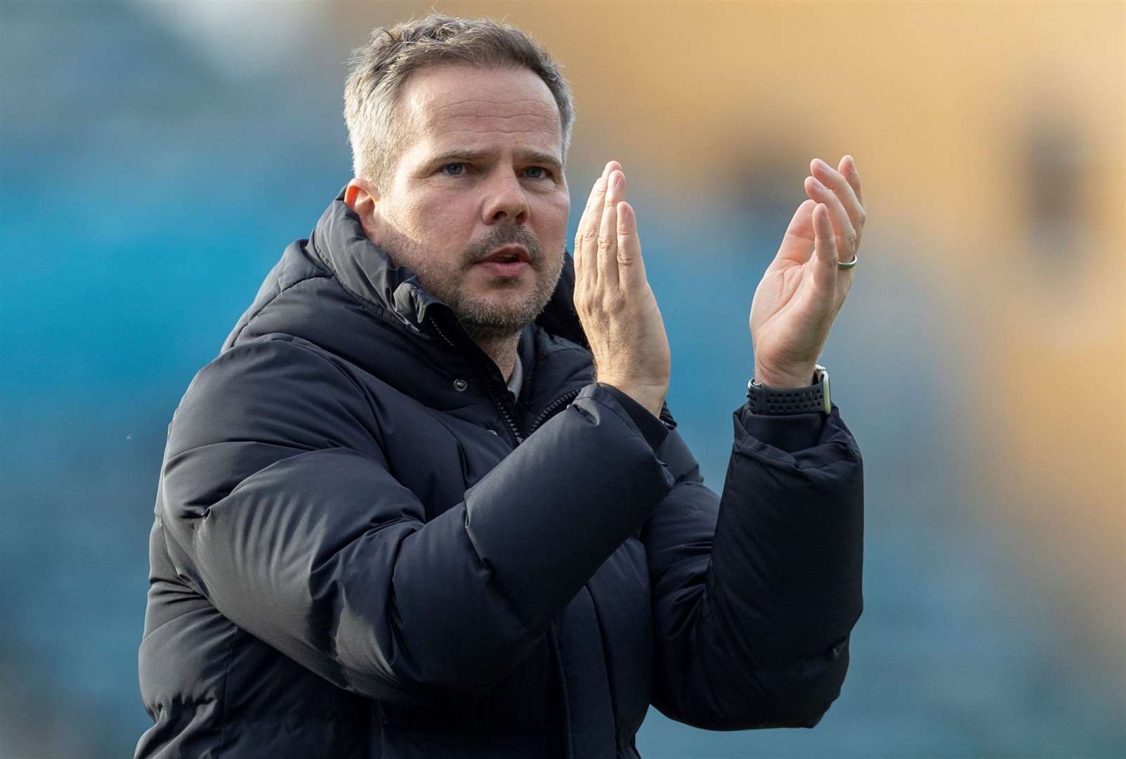 Gillingham head coach Stephen Clemence hopes his team can make it four points from a possible six over the Easter weekend Picture: @Julian_KPI