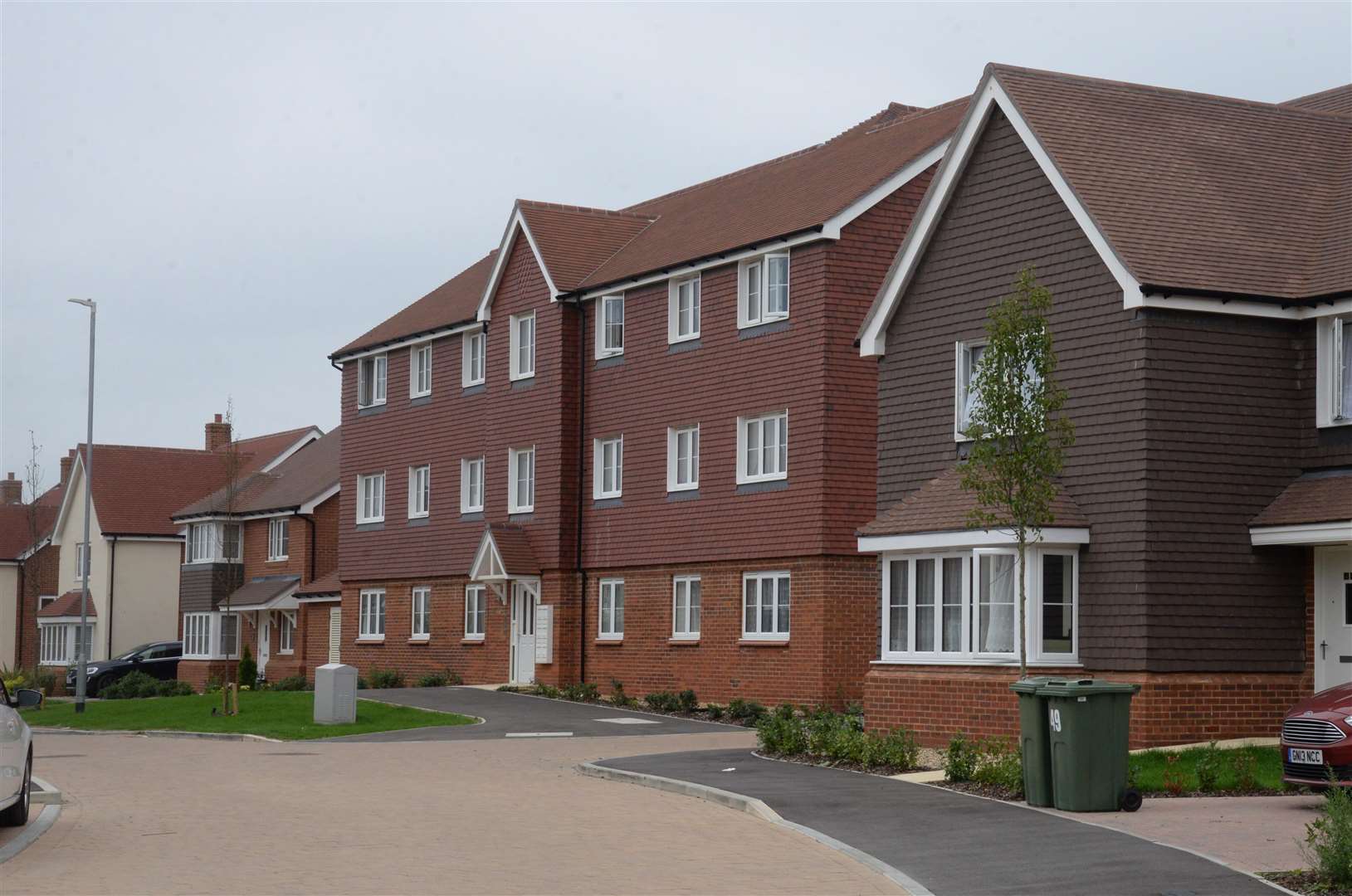 The existing Orchard Fields development off Hermitage Lane, Aylesford.