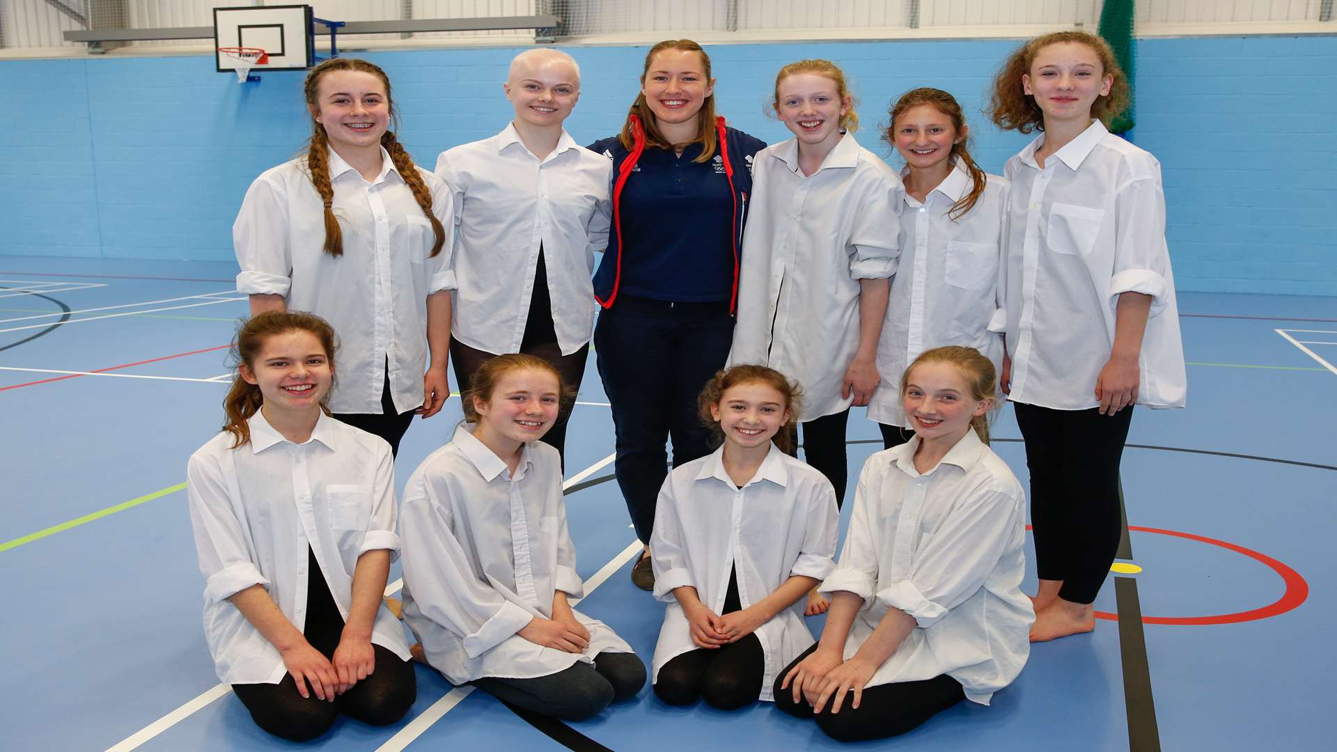 Lizzy Yarnold inspired pupils