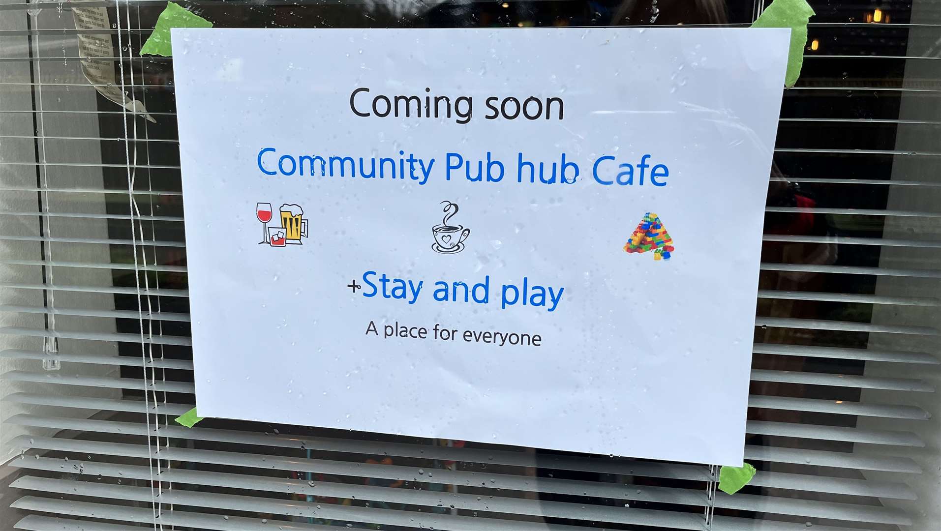 A Community Pub Hub Cafe is coming soon at Princes Park, in Princes Avenue, Chatham