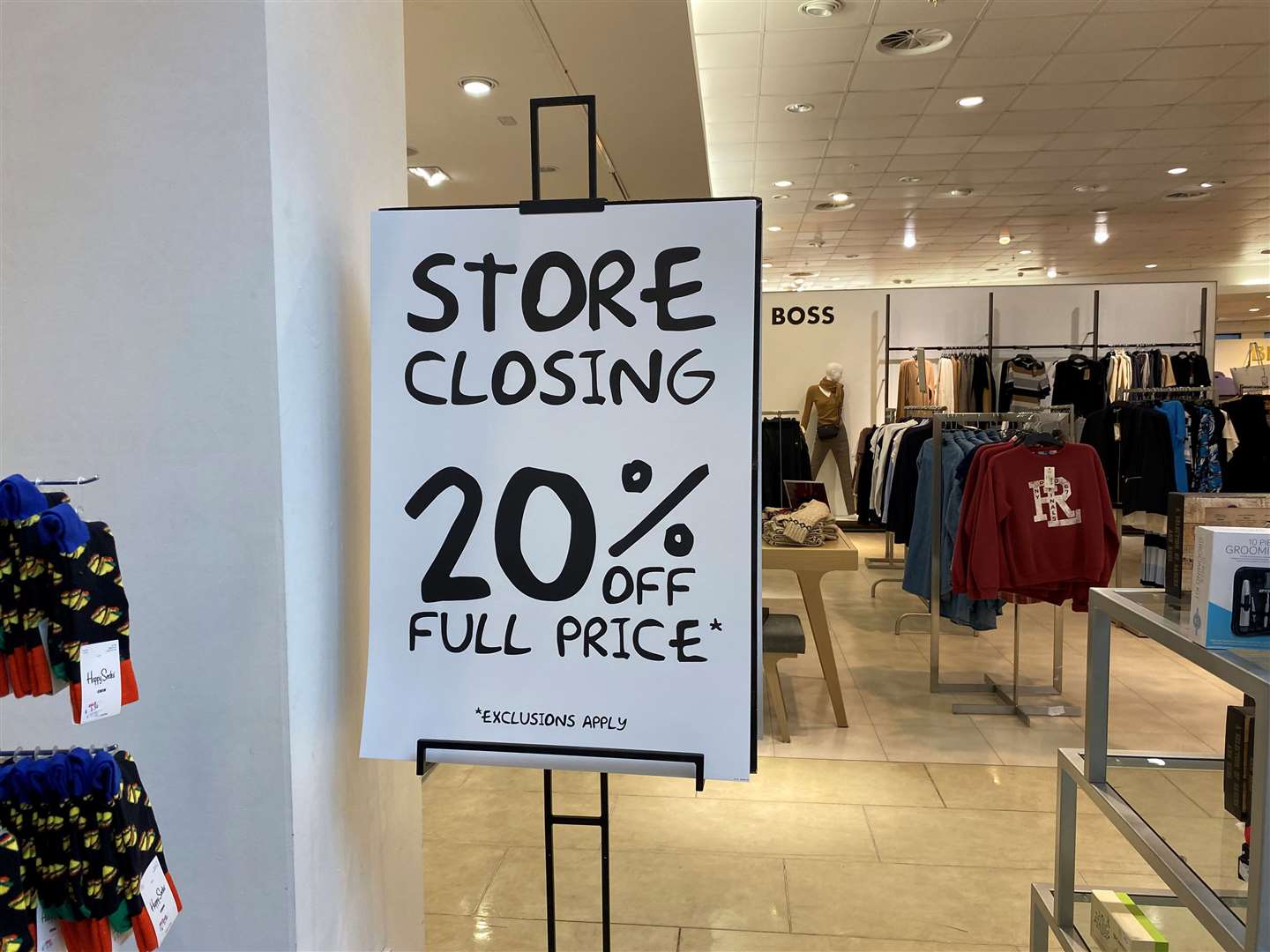 House of Fraser is closing down for a refit