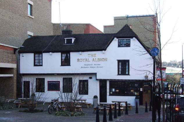 The Royal Albion in Maidstone, where Fred Buenavista worked for several years