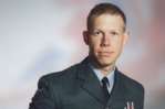 Christopher Pollitt in his RAF uniform