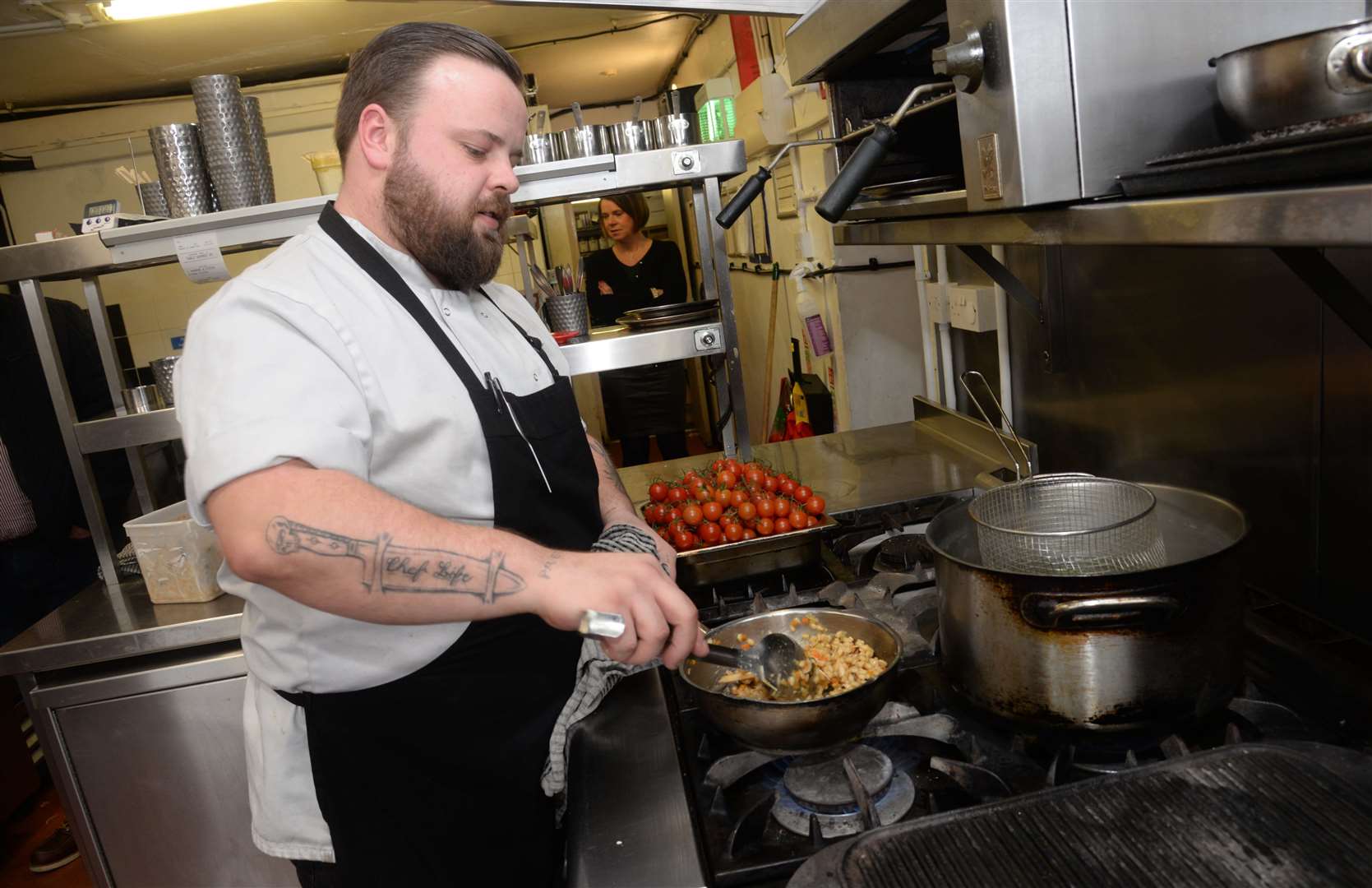 Chef Ray Clear at The Butchers Block in Burnham Picture: Chris Davey