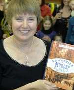Diane Janes at her book launch in Sevenoaks