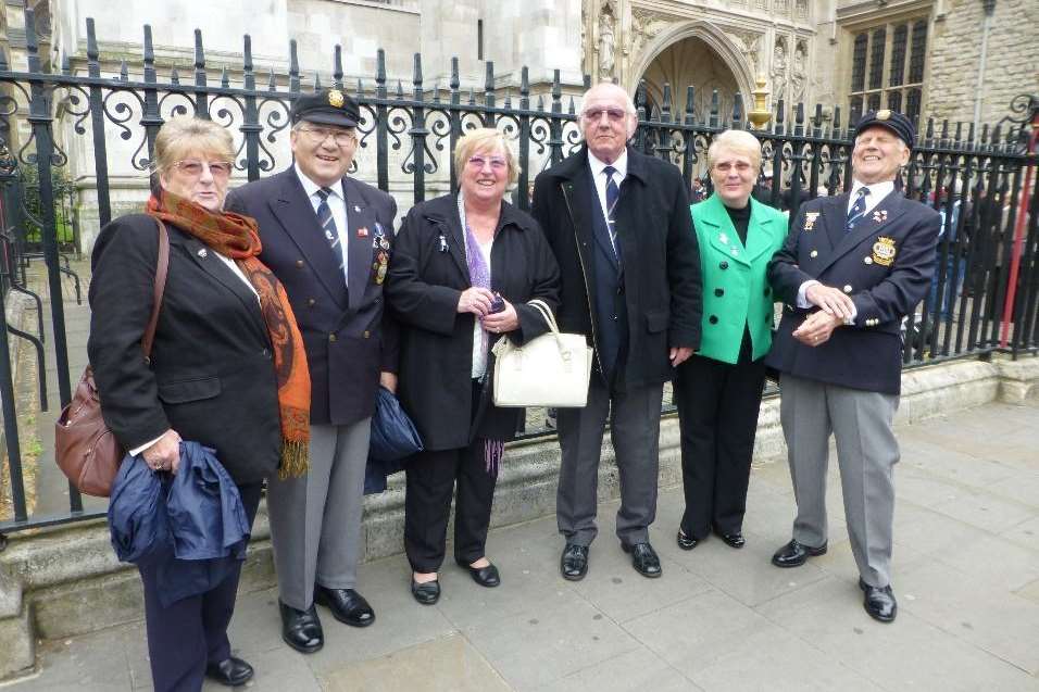 Members of the Gravesend Merchant Navy Association were invited to Westminster Abbey to a service of Commemoration and Thanksgiving to mark Anzac Day.