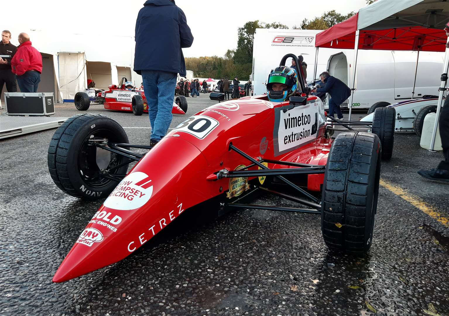 Low Dempsey Racing's Dennis Lind, the 2010 Festival winner, finished ninth on his return to Formula Ford 1600