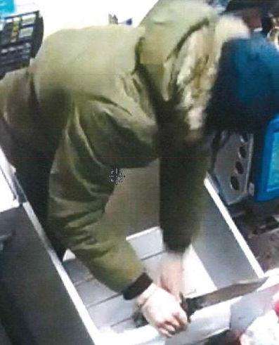 Vince Parmenter armed with a knife stole cash and cigarettes from The Co-Op, Station Road, Darenth (3318015)