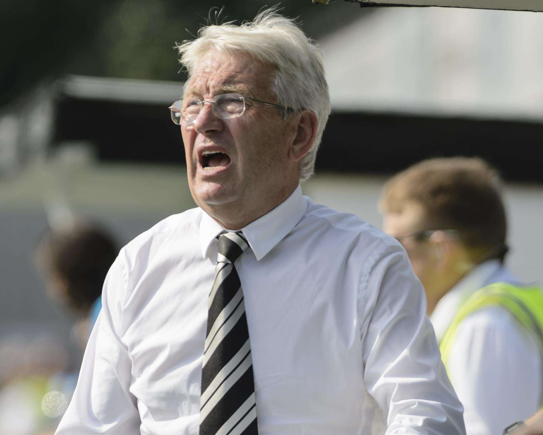 Dover manager Chris Kinnear Picture: Andy Payton