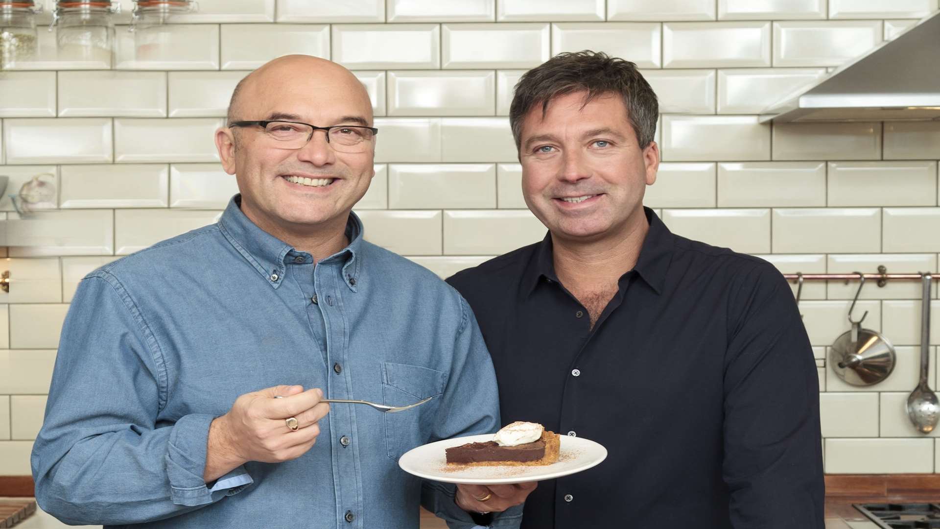 Wed again Gregg Wallace with co-host John Torode who was his best man