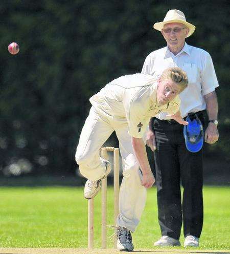 Damian Minter of Canterbury Cricket Club