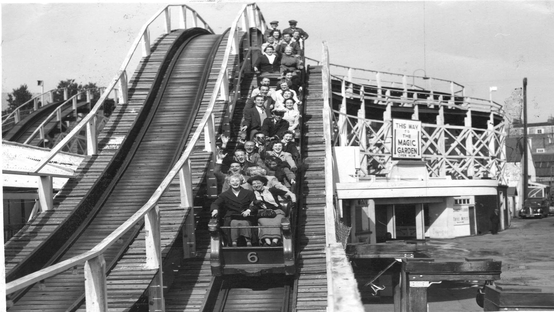 The Scenic Railway, pictured in 1951. Picture: Dreamland_Margate