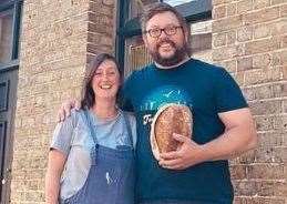 Adam and Carmen Pagor, from Grain and Hearth Bakery