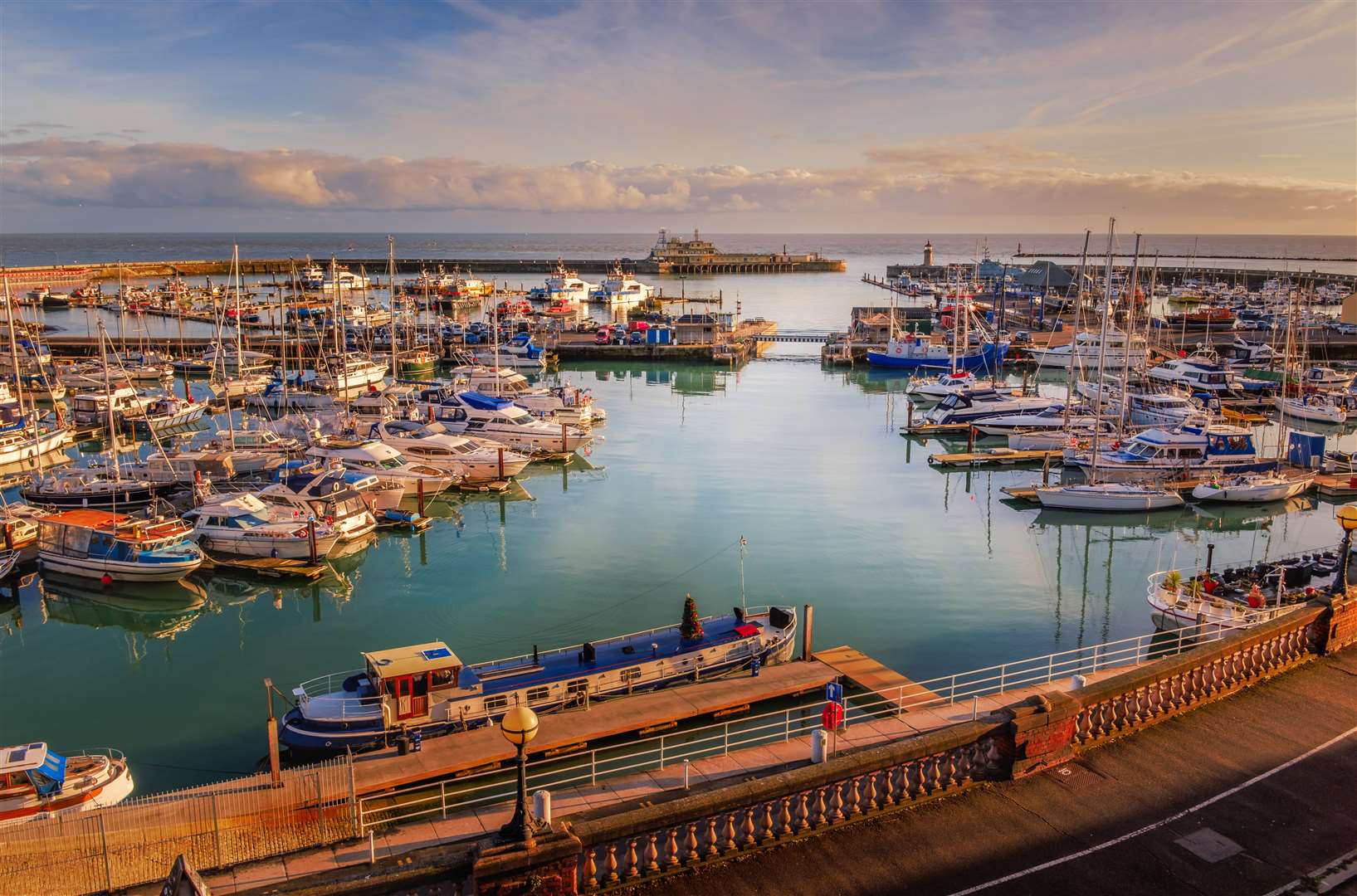 Ramsgate's Royal Harbour is a big draw for visitors