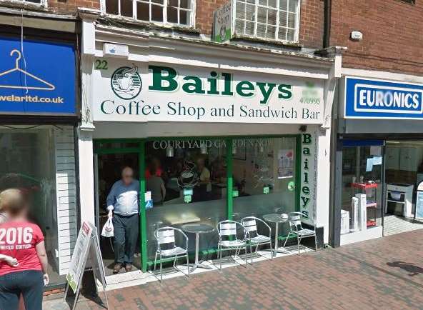 Baileys Coffee Shop. Picture: Google.