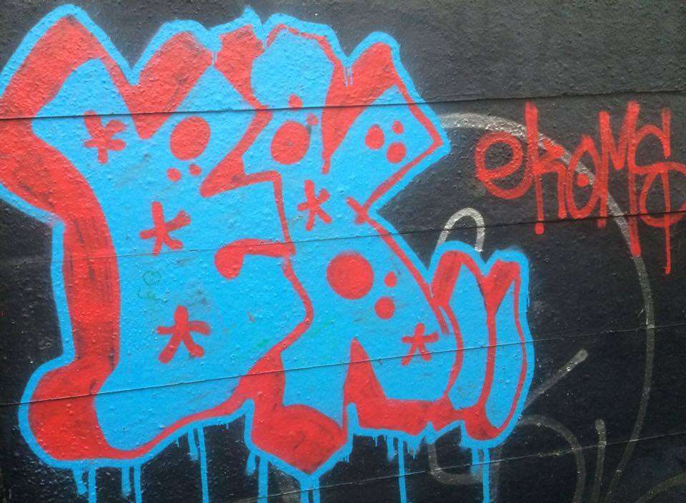 Graffiti near Walmer Railway Station