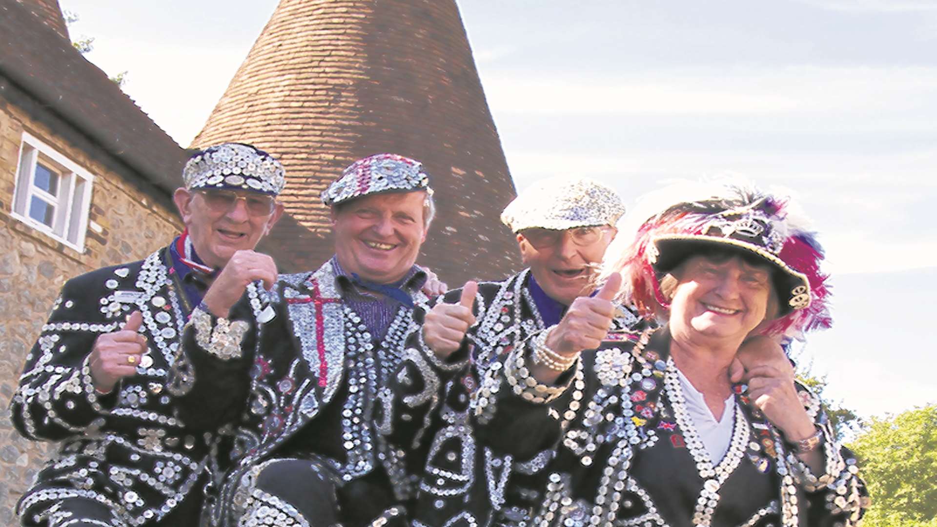 Pearly kings and queens at Kent Life