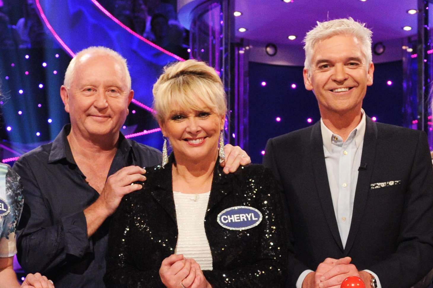 Cheryl Baker and her husband Steve on All Star Mr & Mrs with Philip Schofield