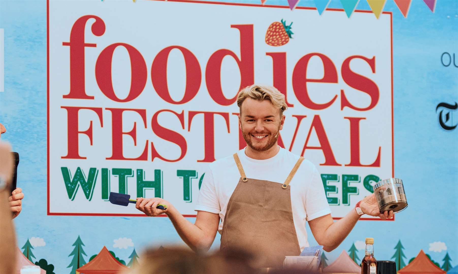 MasterChef winner Tom Rhodes is one of the guest chefs appearing at Foodies Festival. Picture: Supplied by Foodies Festival