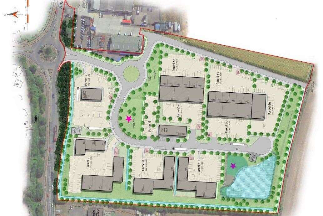 How the development might look in Minster. Picture: Swale council planning portal