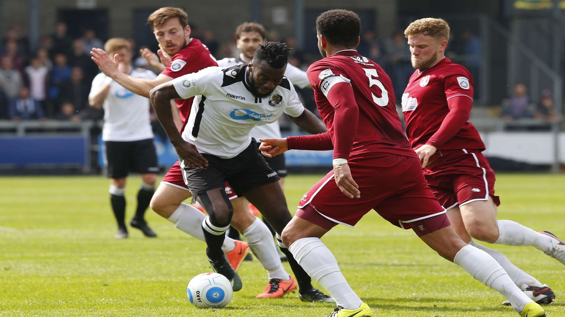 Dartford and Chelmsford met in the play-offs last season Picture: Andy Jones