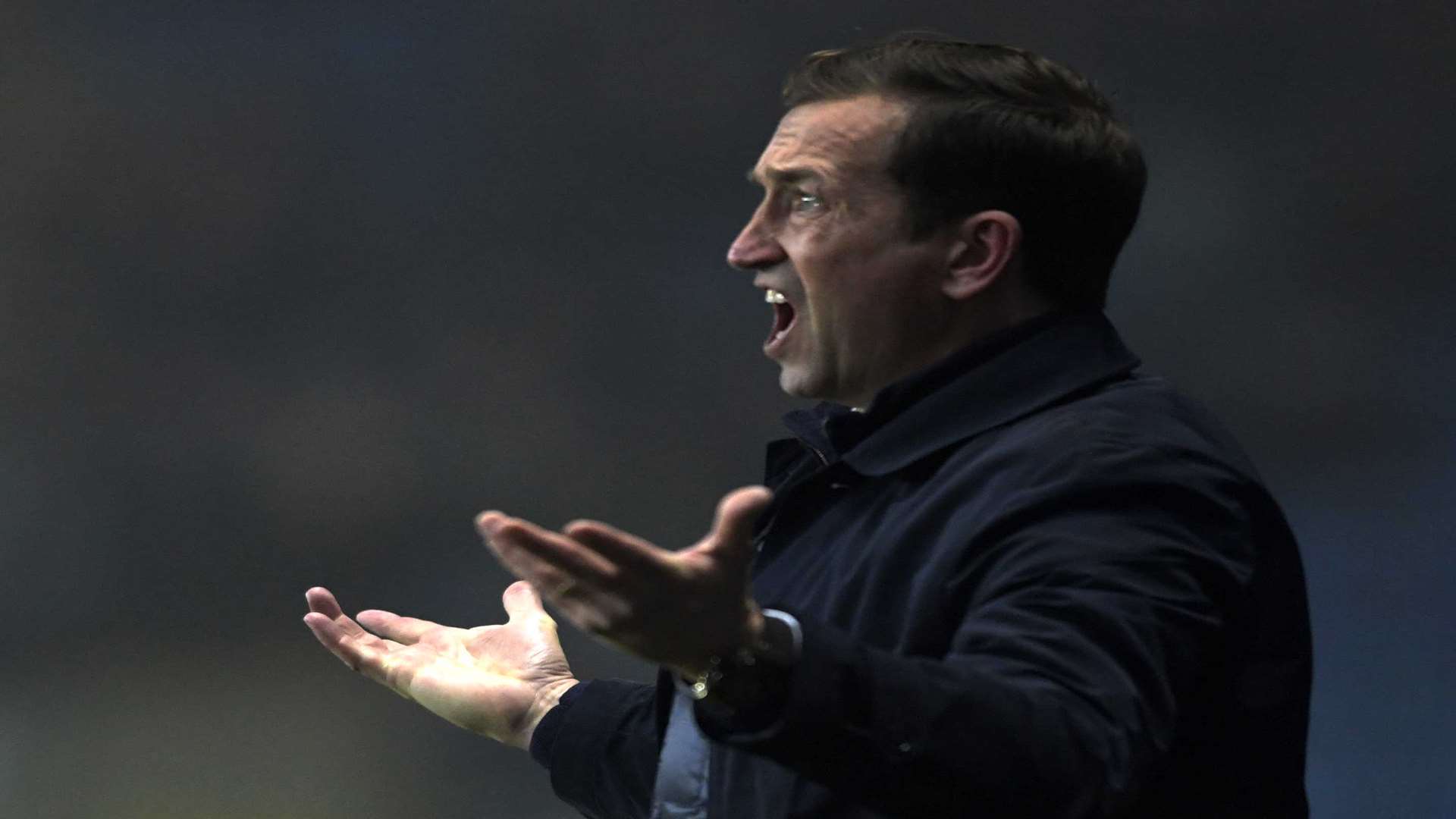 Gillingham boss Justin Edinburgh Picture: Barry Goodwin