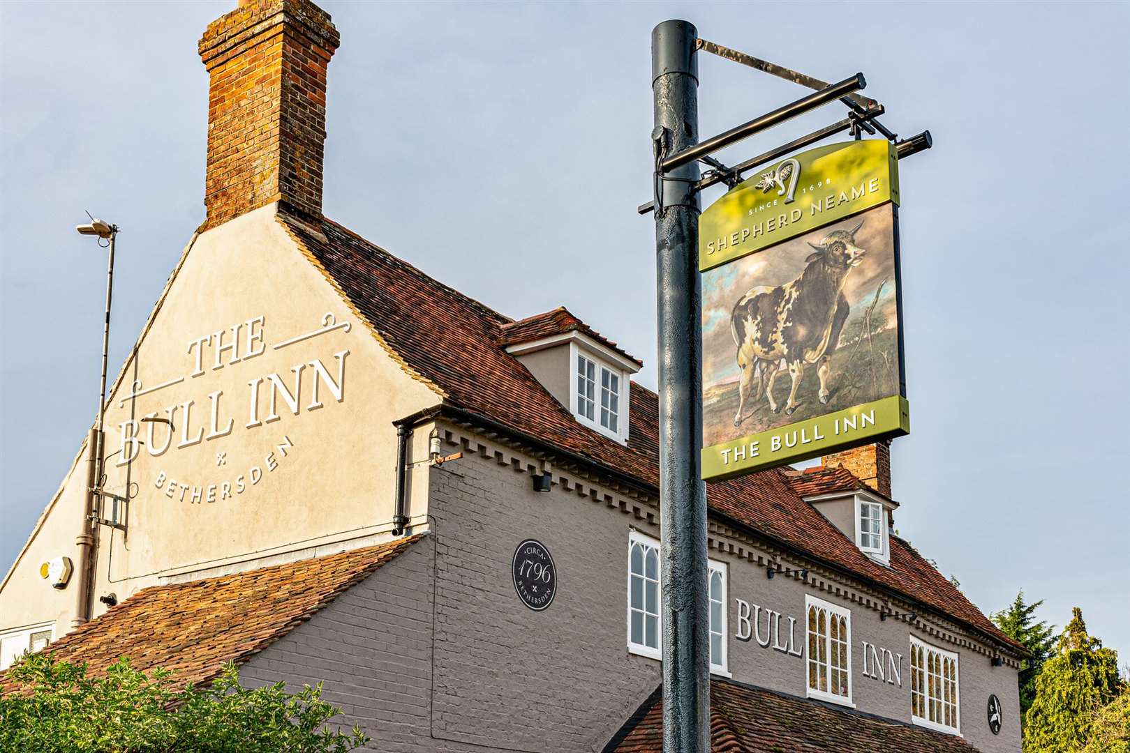 Bosses hope to reopen The Bull Inn as soon as possible. Picture: Shepherd Neame