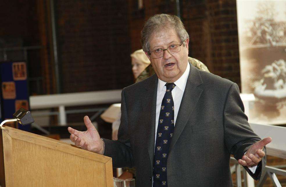 Medway Council leader Cllr Rodney Chambers