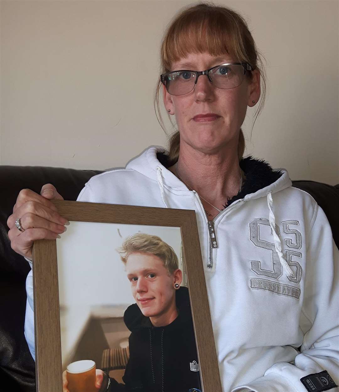 Michelle Parry's son, Robert Fraser, died from a fatal dose of fentanyl