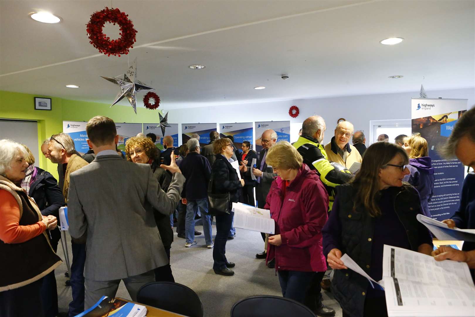 Hundreds of people have already attended the first two exhibitions in Sellindge